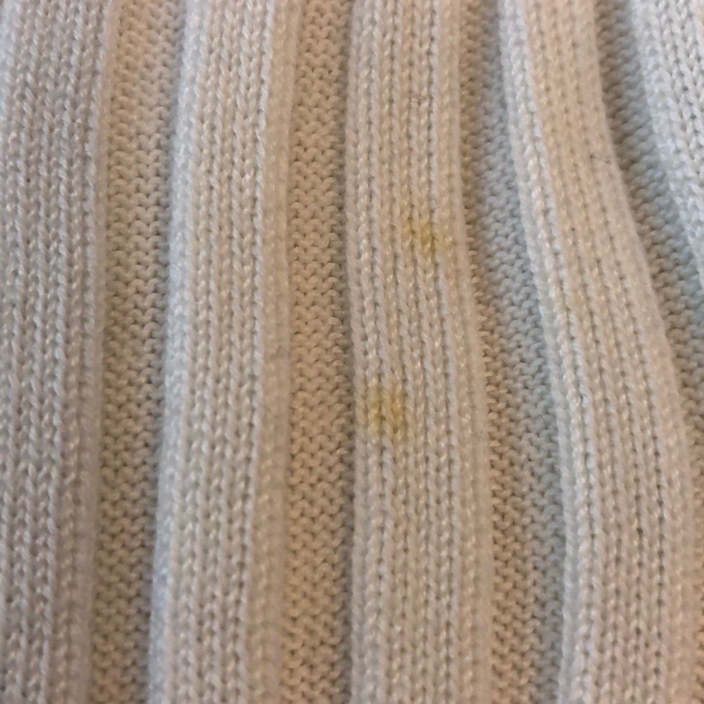 Tory Burch Cream Ribbed Cardigan - Picture 5 of 9